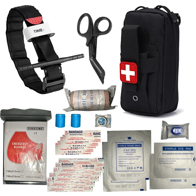 First Aid Travel Kit - IFAK travma hayatta kalma kiti ilk