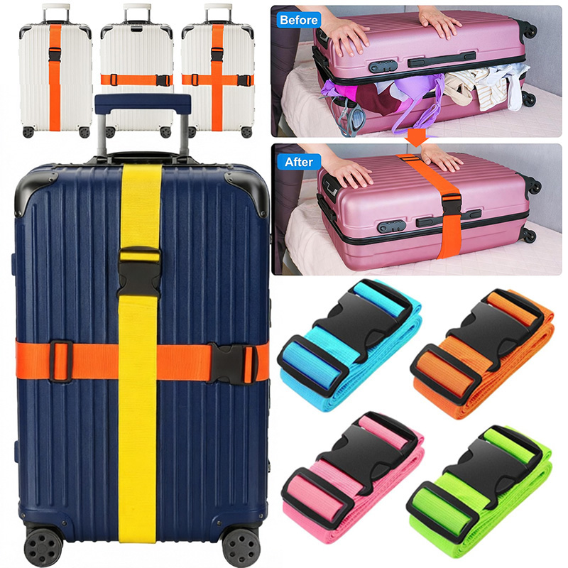 Travel Accessories Luggage Straps - YENİ Düz Şekilli Bavul Askıları, Ayarlanabilir
