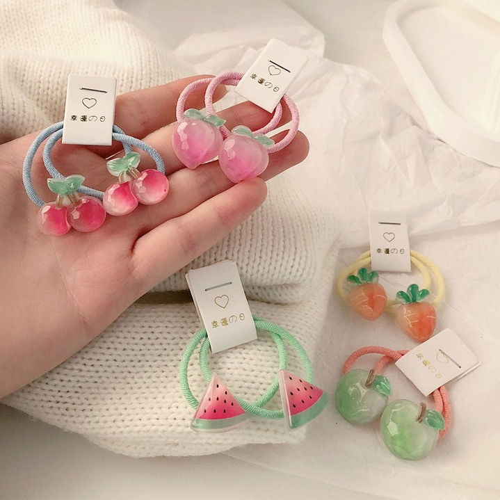 Travel Accessories For Baby - Çocuklar için Havuç Tokaları 5 Çift