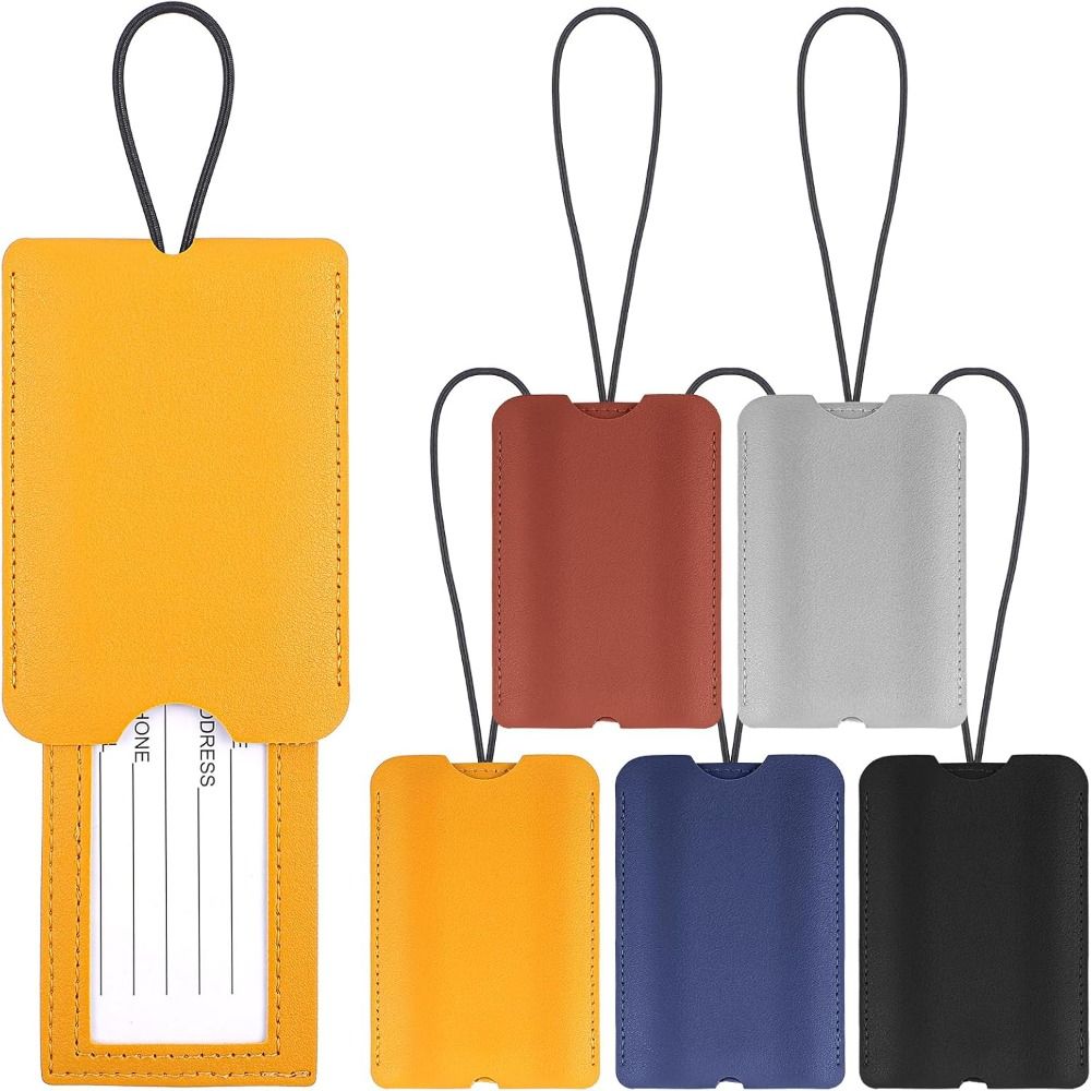 Travel Accessories Luggage Straps - PU Deri Çıkarılabilir Bagaj Etiketi Yumuşak