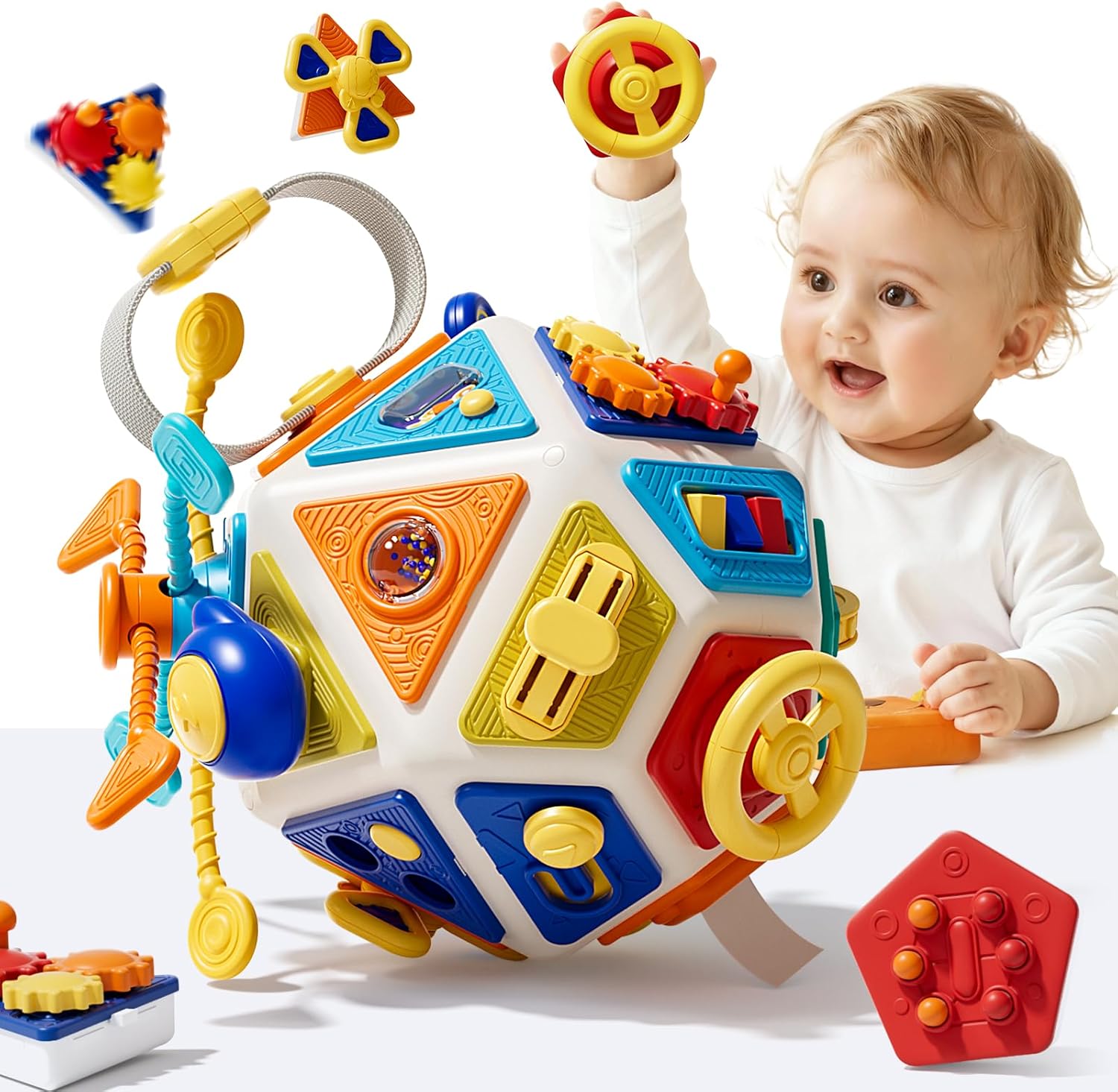 Travel Accessories For Baby - Bebek Aktivite Küpü Oyuncakları Montessori Duyusal