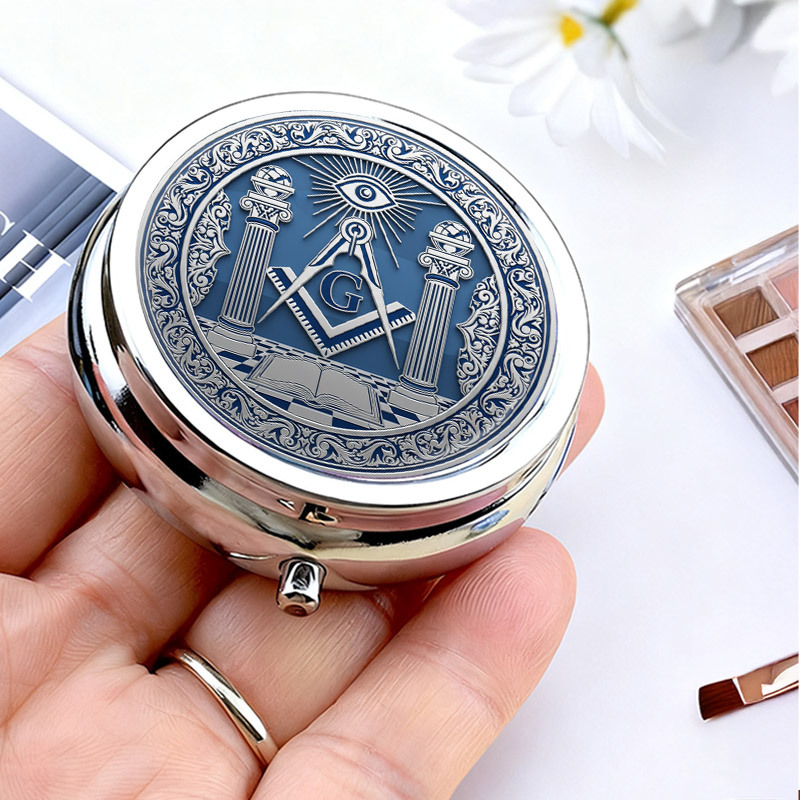 Travel Accessories Gifts For Men - Moso Free Association Kare Metal İlaç