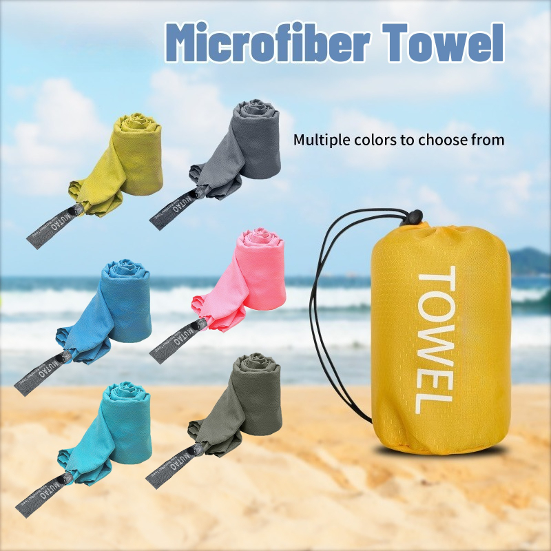 Travel Towel Quick Dry - Mikrofiber Hızlı Kuruyan Kamp Seyahat Spor