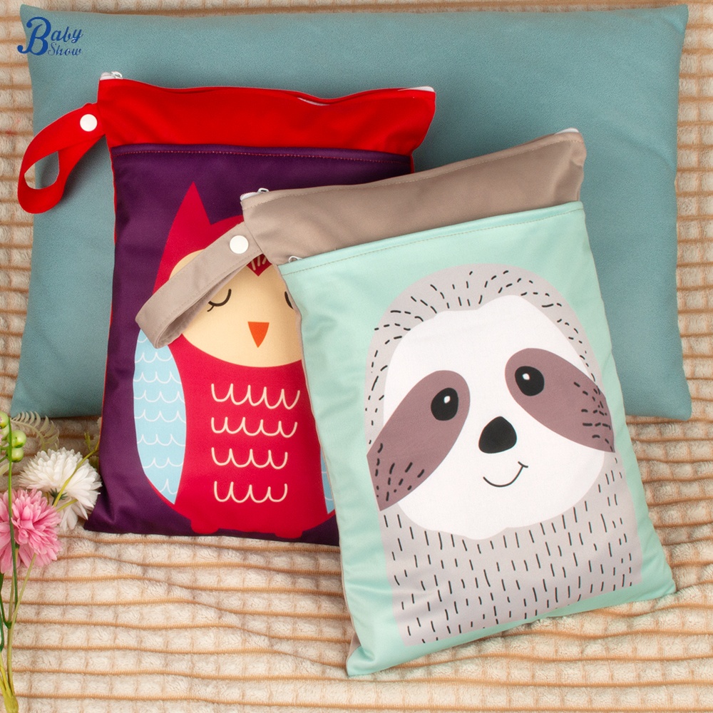Travel Accessories For Baby - Babyshow Yıkanabilir Çanta, Islak ve Kuru