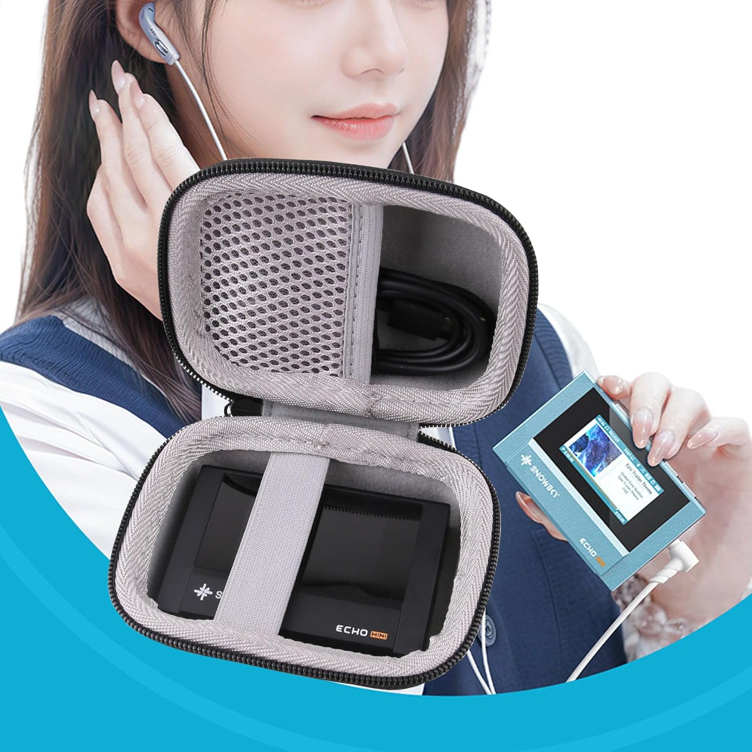 MECHEN D53 MP3 Müzik Çalar içi - Travel Accessories Case incelemesi ve fiyatı