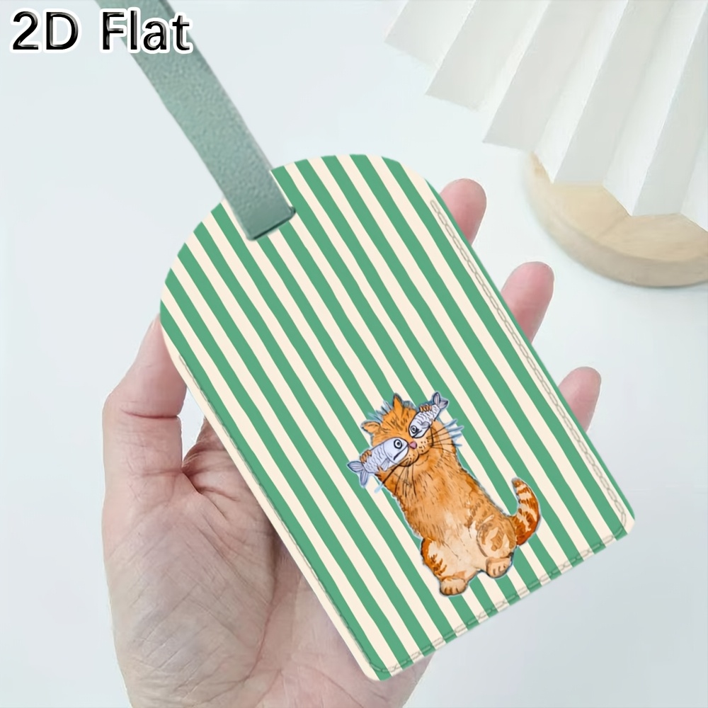 Sevimli Kedi ve Yeşil Çizgili  - Travel Accessories Luggage Straps incelemesi ve fiyatı