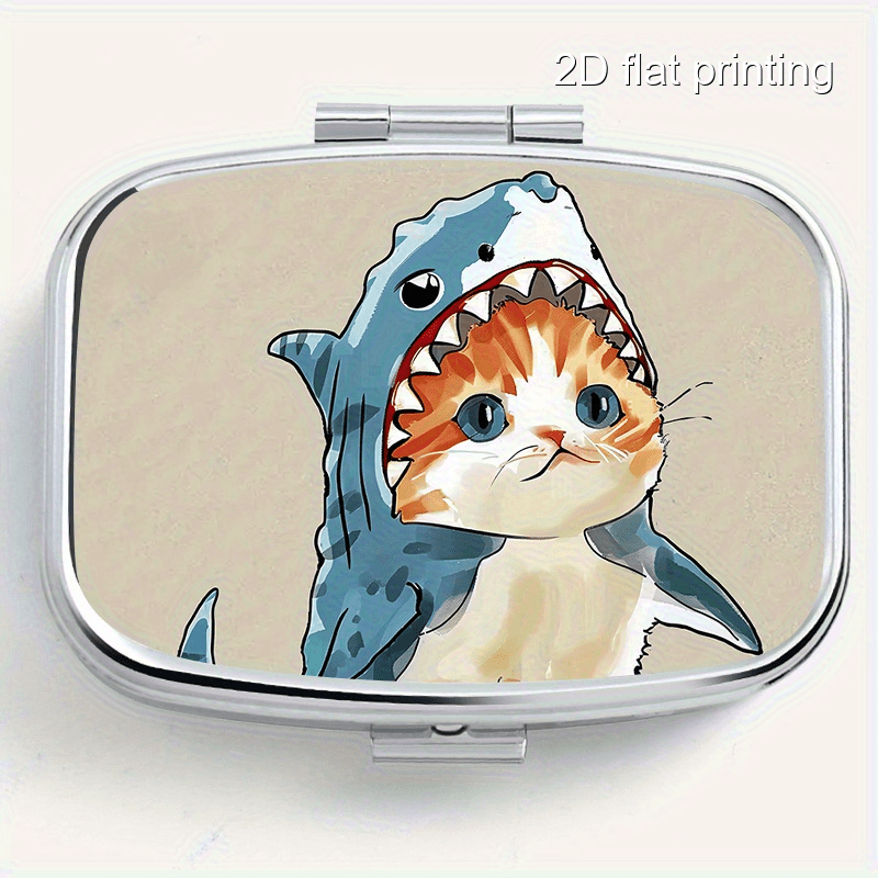 Köpekbalığı Kedi Desenli Baskı - Accessories Travel Jewelry Box incelemesi ve fiyatı
