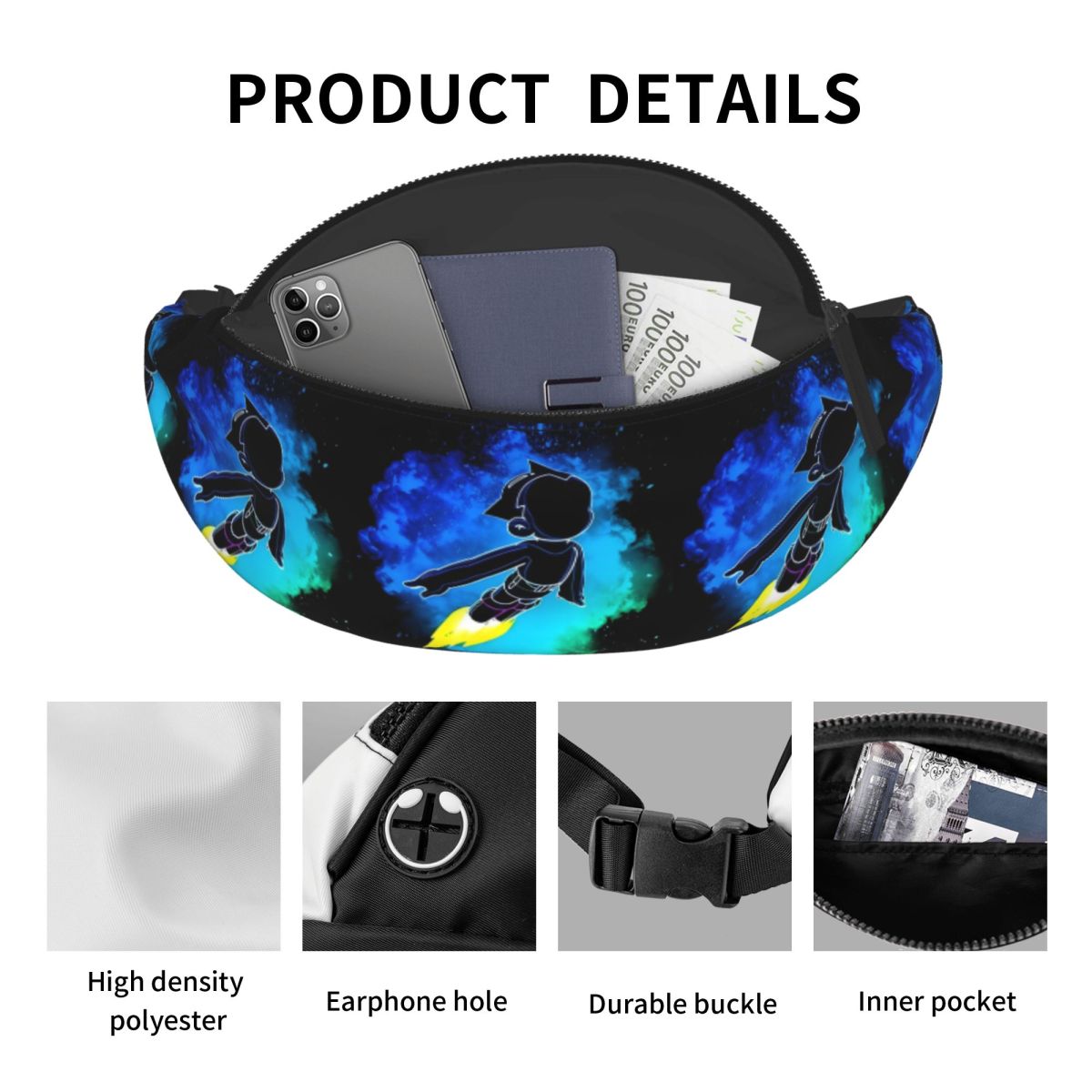Özel Anime'ler A-Astroed Boy K - Travel Accessories Pouch For Men incelemesi ve fiyatı