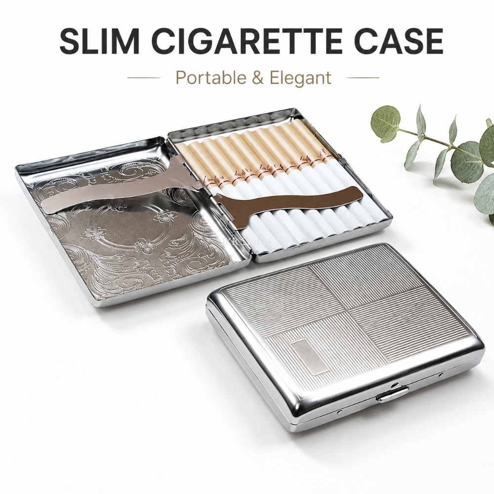 Paslanmaz Çelik Sigara Kutusu  - Travel Accessories Case incelemesi ve fiyatı