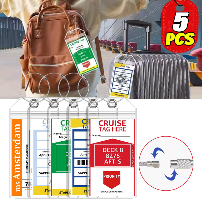 5 Adet Şeffaf Seyahat Bagaj Et - Travel Accessories Unique incelemesi ve fiyatı