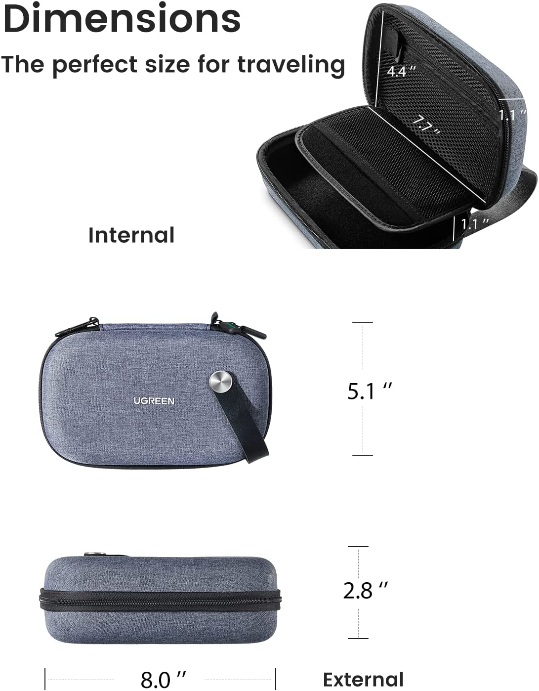 UGREEN Elektronik Seyahat Düze - Travel Accessories Case incelemesi ve fiyatı