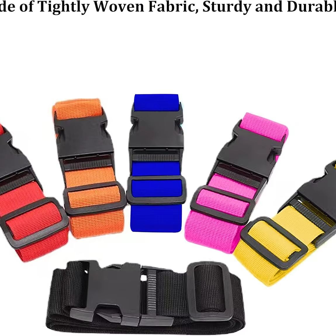 Parlak Renkli Ayarlanabilir Ba - Travel Accessories Luggage Straps incelemesi ve fiyatı