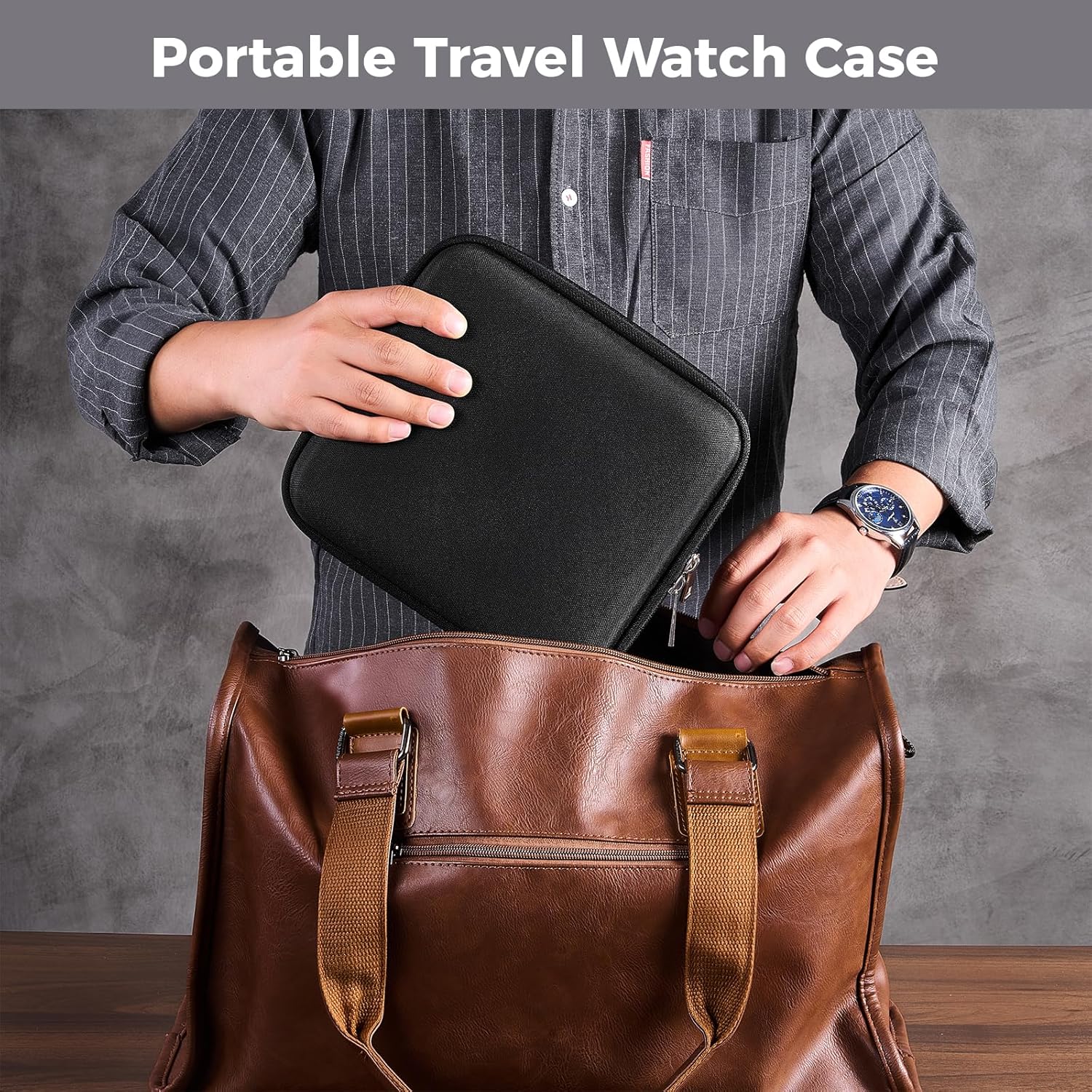 Seyahat saati bilezik saklama  - Travel Accessories Gifts For Men incelemesi ve fiyatı