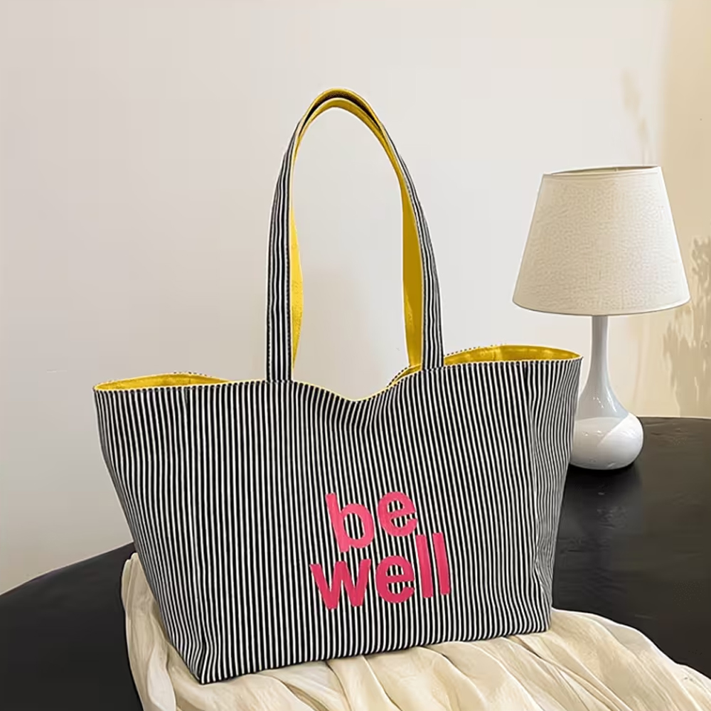 Şık Çizgili Baskılı Harfli Çif - Travel Accessories Tech incelemesi ve fiyatı