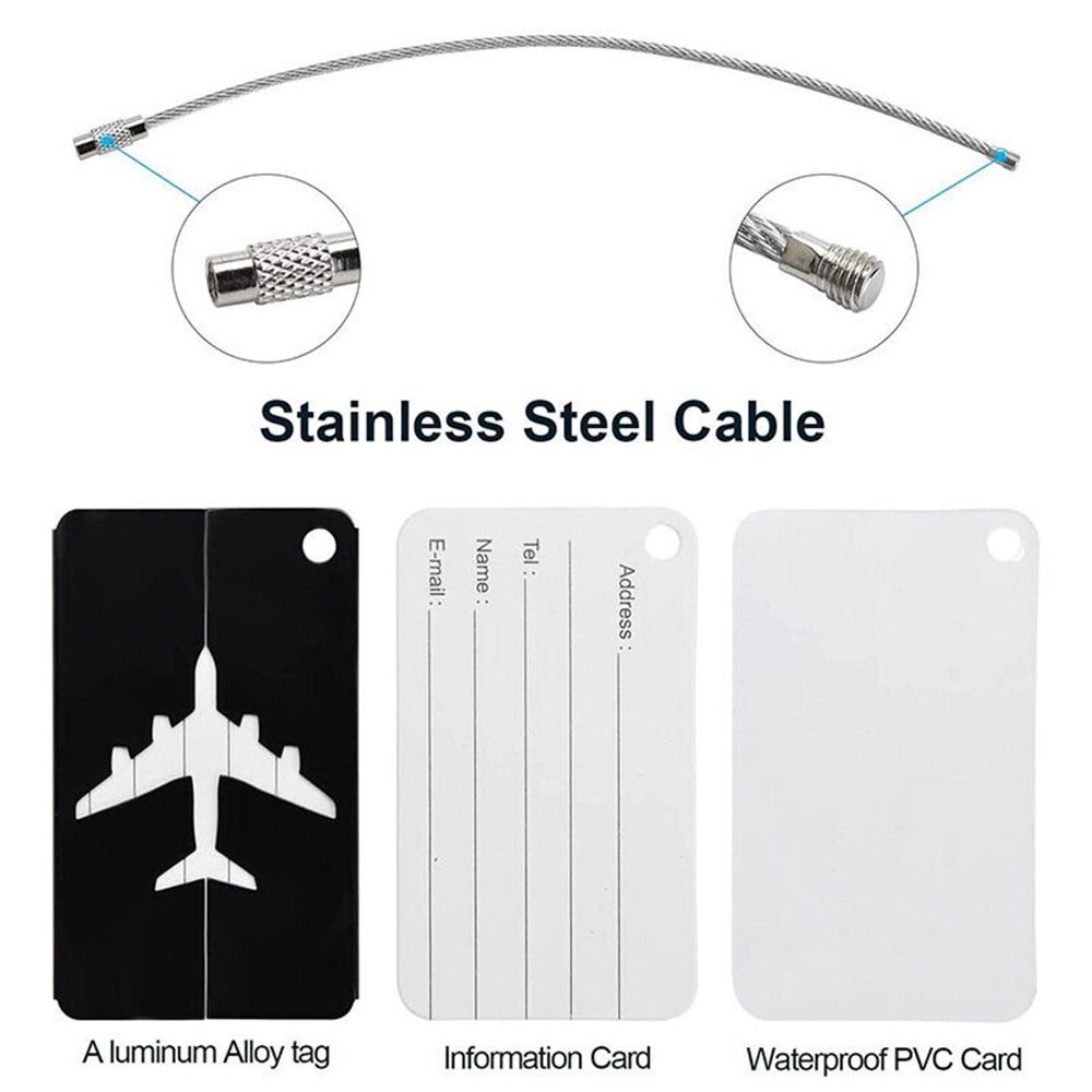 Alüminyum seyahat bagaj etiket - Travel Accessories Gear incelemesi ve fiyatı