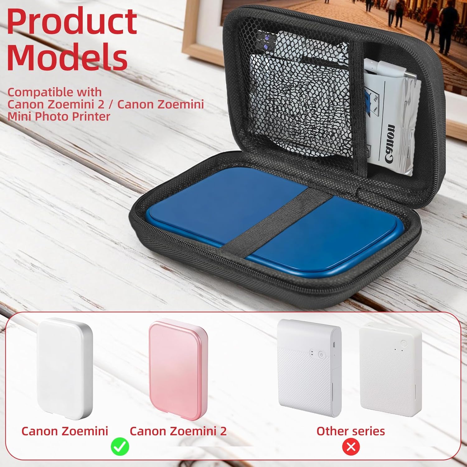 Canon Zoemini/Zoemini 2/Zoemin - Travel Accessories Case incelemesi ve fiyatı