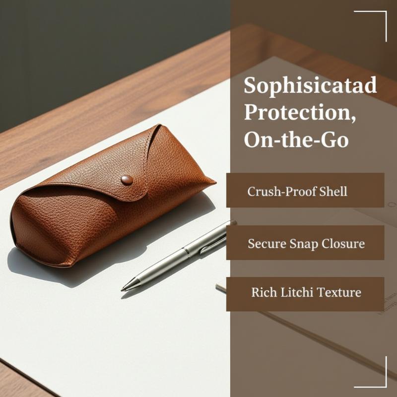 PU Deri Güneş Gözlüğü Kutusu K - Travel Accessories Pouch For Men incelemesi ve fiyatı