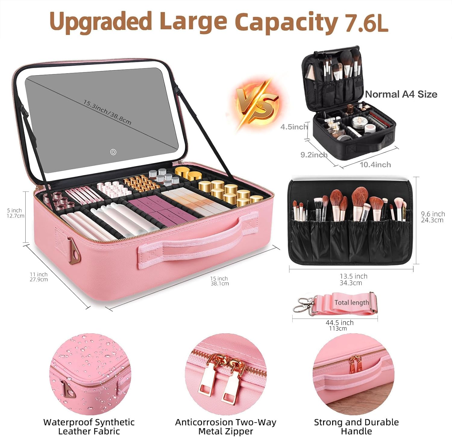 Büyük Kapasiteli Makyaj Çantas - Travel Accessories Case incelemesi ve fiyatı